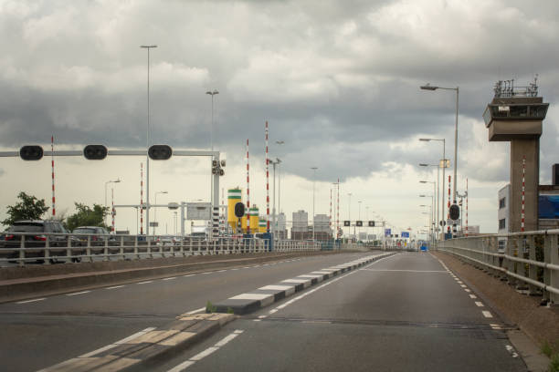 istock Urban bridge from Rotterdam to Schiedam 1039778390