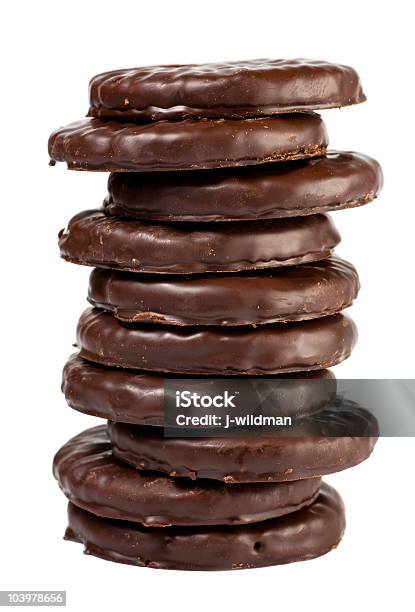 Galleta De Chocolate Foto de stock y más banco de imágenes de Alimento - Alimento, Chocolate, Color - Tipo de imagen