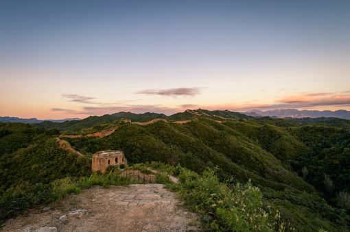 The great wall of China