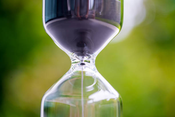 istock Sand clock, business time management concept 1039822544