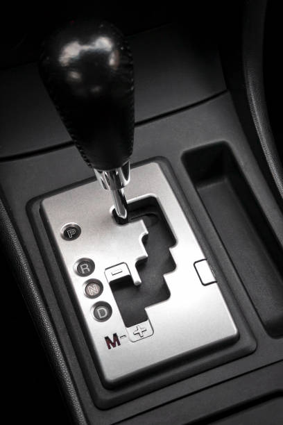istock Gear stick knob detail 1039831932