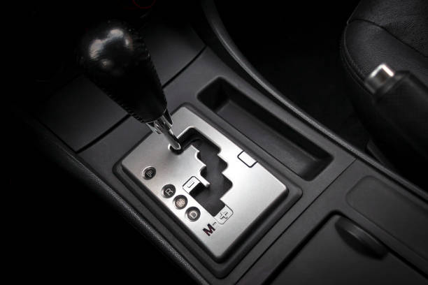 istock Car interior with automatic transmission gear 1039831970