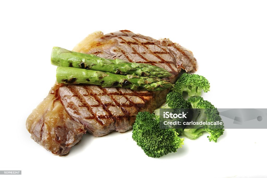 Bistec con verduras - Foto de stock de Alimento libre de derechos