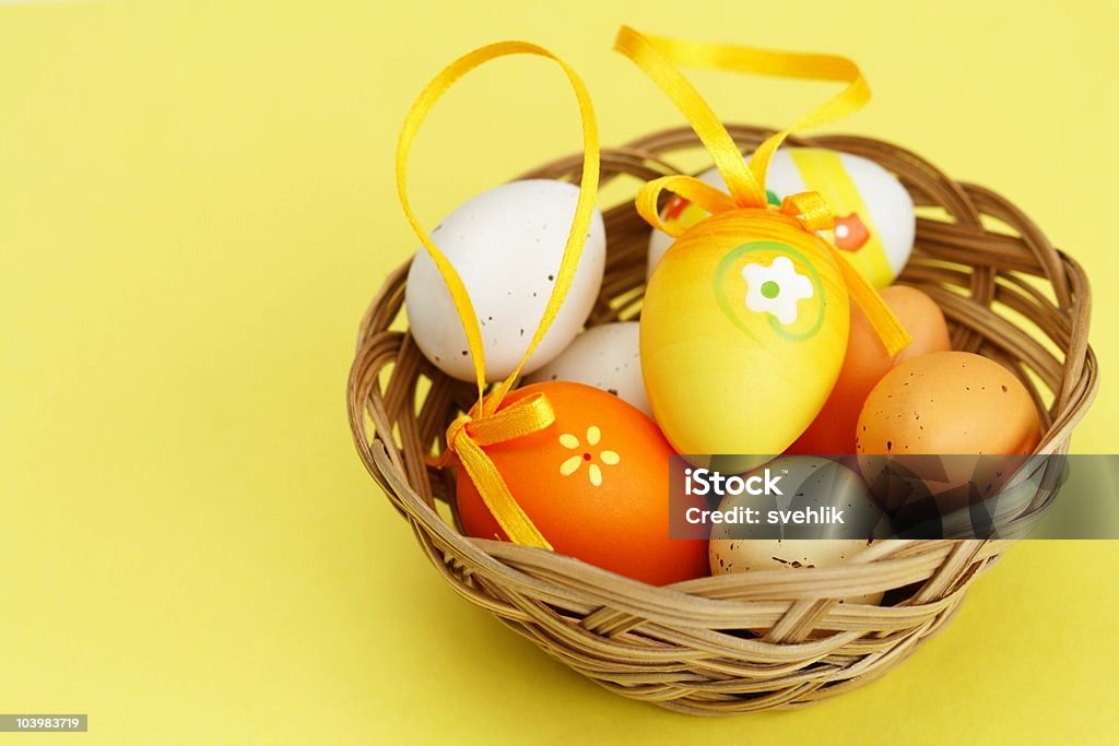 Huevos de Pascua - Foto de stock de Amarillo - Color libre de derechos