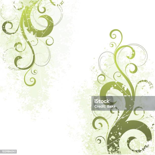 Light Composition Stock Illustration - Download Image Now - Abstract, Border - Frame, Branch - Plant Part