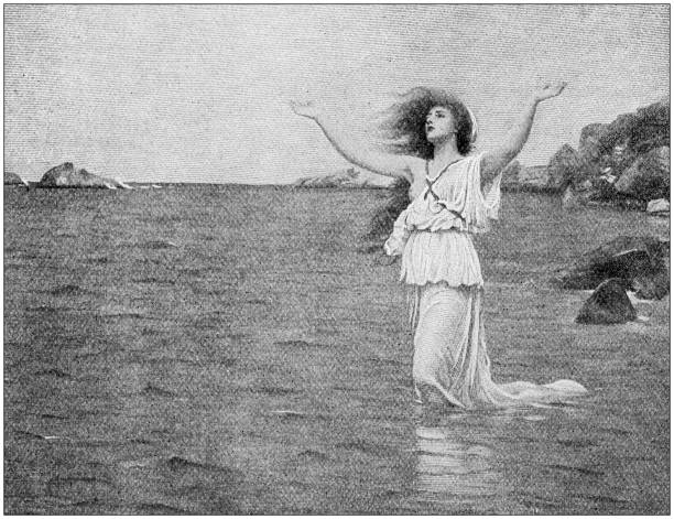 istock Antique painting illustration: Ariadne 1039840494
