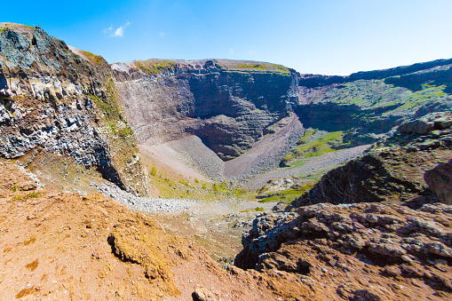Crater of Vesuvius