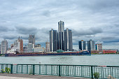 Detroit,  the building of General Motors