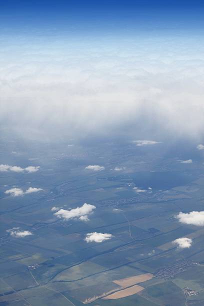 istock View of Central Europe from a plane 103985949