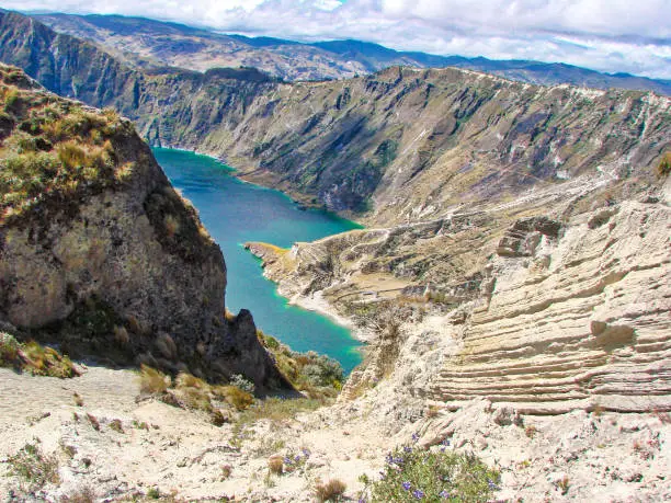 Photo of Ecuador, Famous trek around the scenic Quilotoa loop