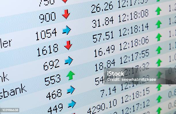 Marktperformance Stockfoto und mehr Bilder von Börsenkurs - Börsenkurs, Analysieren, Arbeiten