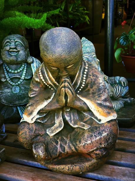istock Buddha statue in the garden. 1039880760