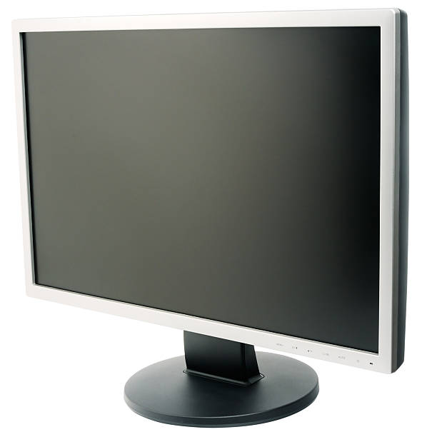 istock Flat wide LCD monitor 103988815