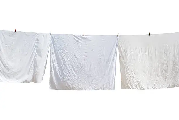 White laundry. Element of design.