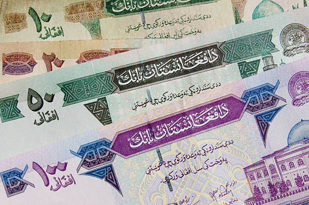 istock Afghanistan banknote background arabic 103989437