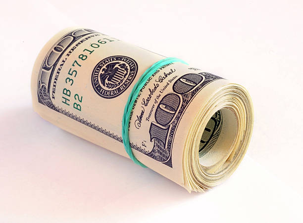 istock Roll of money 103989793