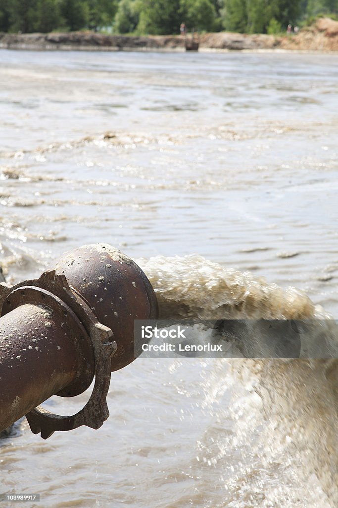 Giftigen Abfälle Produktion - Lizenzfrei Abwasser Stock-Foto