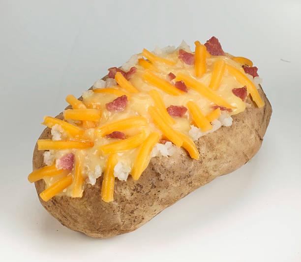 istock Baked Potato with Cheese & Bacon 103990233