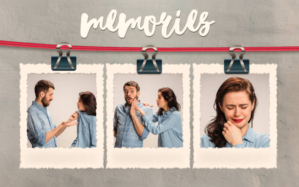 istock The young couple with different emotions during conflict 1039915978