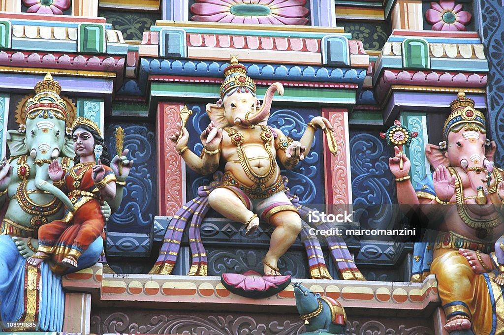 Ганеш Храм - Стоковые фото Бангалор роялти-фри