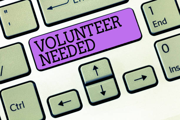 istock Word writing text Volunteer Needed. Business concept for Looking for helper to do task without pay or compensation 1039929352