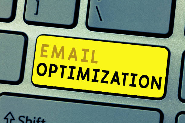 istock Text sign showing Email Optimization. Conceptual photo Maximize the effectiveness of the marketing campaign 1039930686