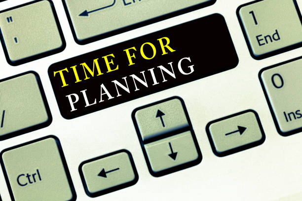 istock Writing note showing Time For Planning. Business photo showcasing Setting up for things to do Priority List Preparation 1039931192