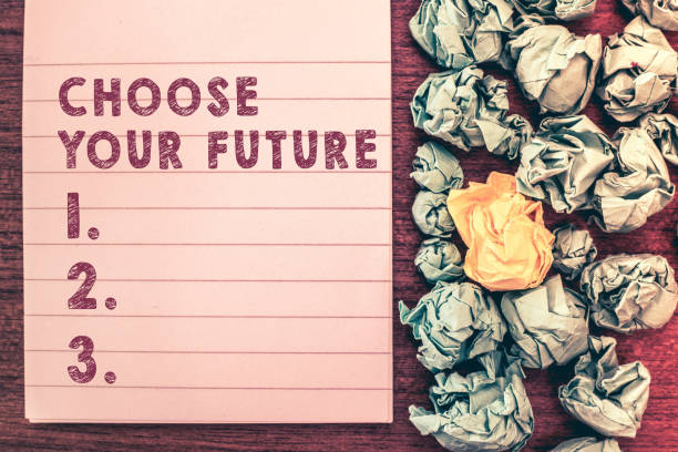 istock Word writing text Choose Your Future. Business concept for Choices make today will define the outcome of tomorrow 1039937076