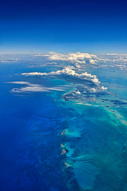 istock Aerial view over the caribbean 103994220