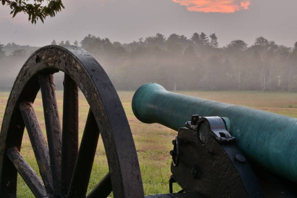 manassas national battlefield park, manassas va - manassas war famous place park foto e immagini stock