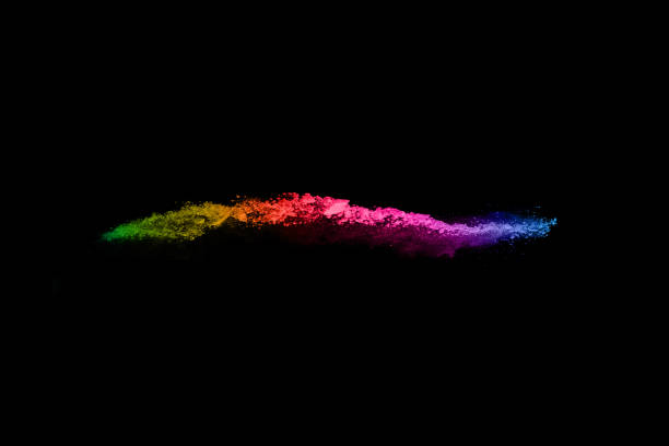 istock abstract colored dust explosion on a black background.abstract powder splatted background,Freeze motion of color powder exploding/throwing color powder, multicolored glitter texture. 1039950972