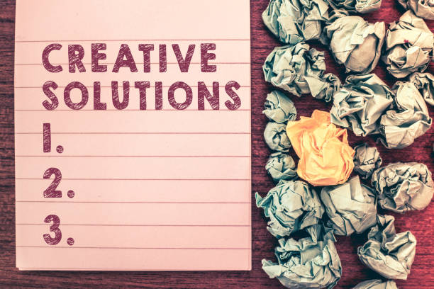 istock Word writing text Creative Solutions. Business concept for Original and unique approach in solving a problem 1039952502