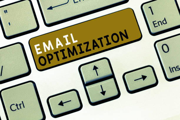istock Text sign showing Email Optimization. Conceptual photo Maximize the effectiveness of the marketing campaign 1039955804
