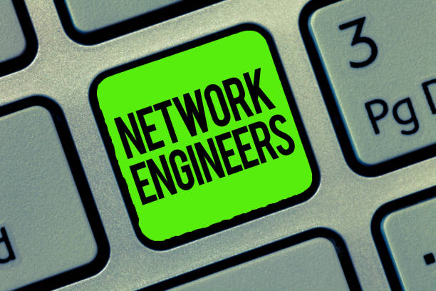 istock Writing note showing Network Engineers. Business photo showcasing Technology professional Skilled in computer system 1039969326
