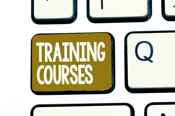 istock Handwriting text Training Courses. Concept meaning is series of lessons or lectures teaching skills you need 1039970304