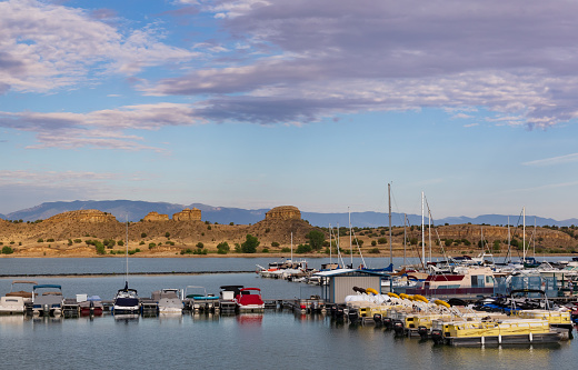 Boats on Lake Mead