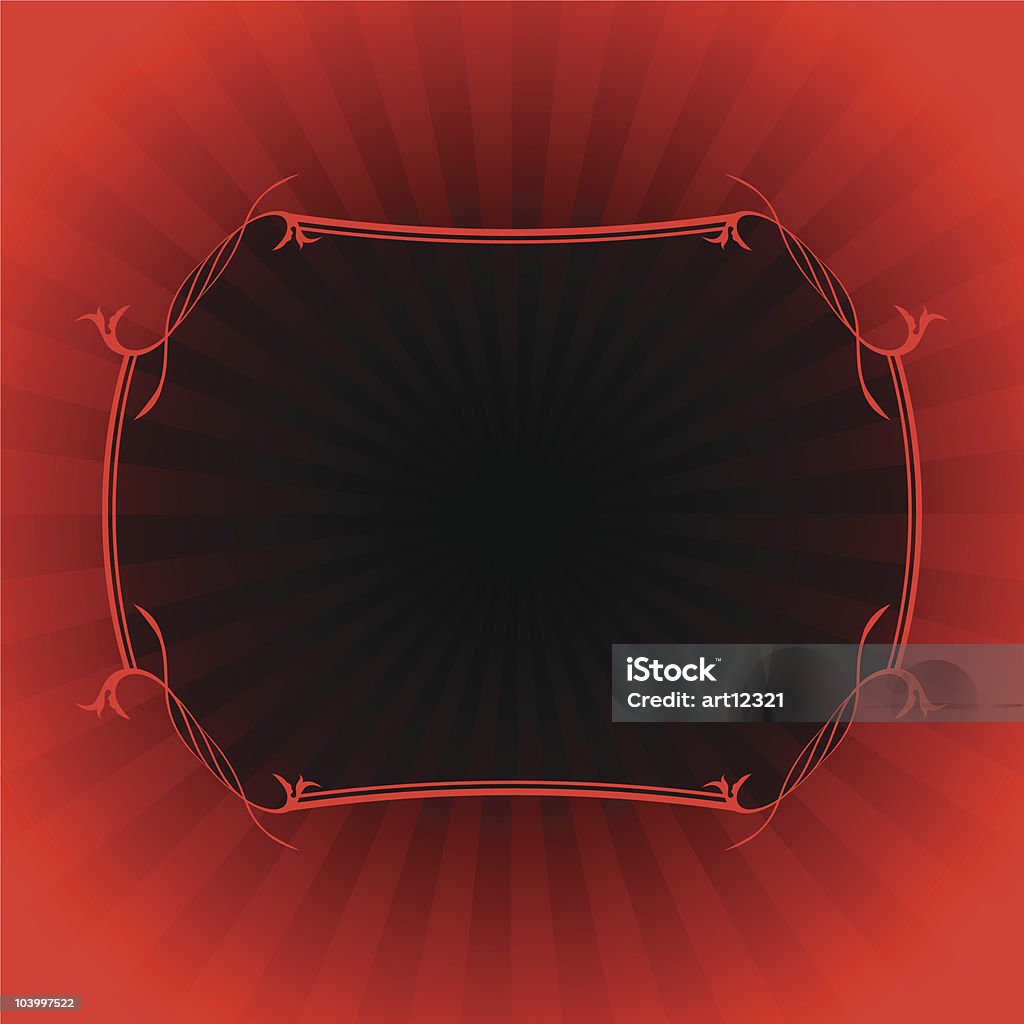 Editable Red Frame Red Frame Stock Illustration - Download Image Now - Abstract, Blank ...
