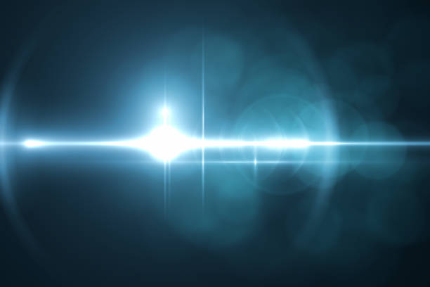 istock Lens Flare and Bokeh, Black Background 1040003666