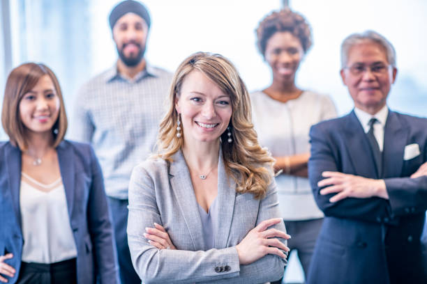 istock Businesspeople portrait 1040024176