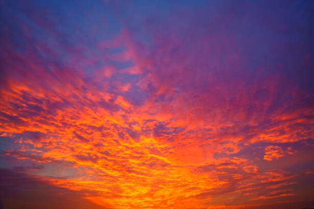 istock Colorful sky in the sunset. Amazing sunset. 1040024388