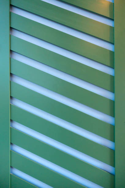 istock Green Rough wooden board 1040037714