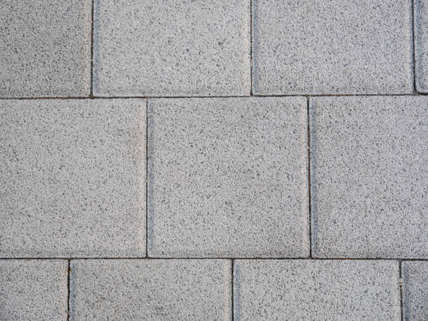 istock Beton tiles on the sidewalk as a texture 1040060420
