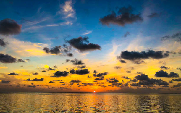 istock Beautiful Sunrise of Maldives 1040081714