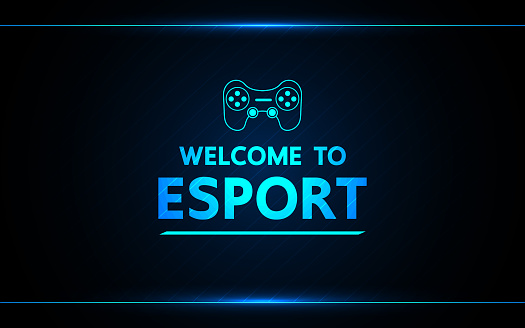 Welcome Esports Welcome To Esport Vector Abstract Technology Game Design For Business ...