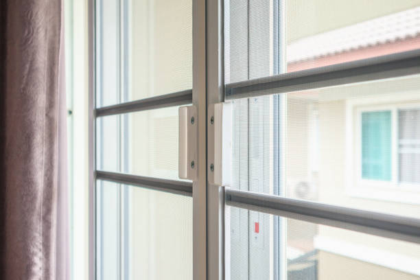 istock mosquito net wire screen on house window protection against insect 1040084158