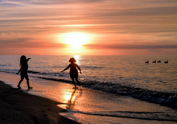 istock Sunset and Childhood 1040084472