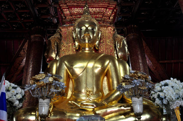 świątynia, centrum, wat phumin, nan, tajlandia - wat phumin zdjęcia i obrazy z banku zdjęć