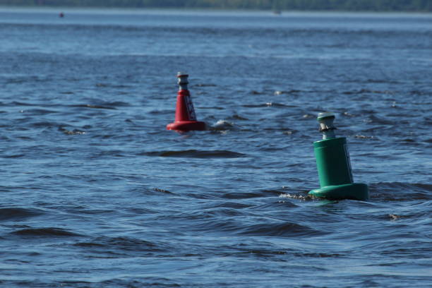 istock Buoys in the water flow 1040160532