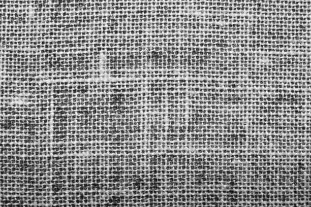 istock Texture of natural linen fabric 1040179950