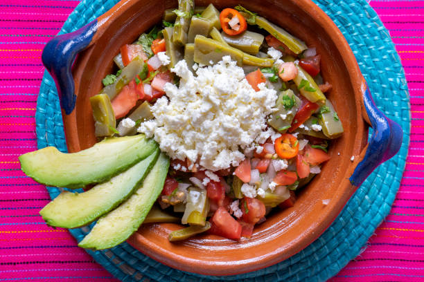istock Mexican nopal cactus salad 1040186660
